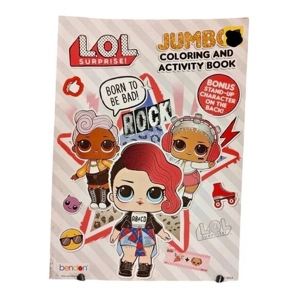 Lot of 10 Coloring Activity Book Crayons Markers LOL Peppa Pig Frozen Avengers - Picture 2 of 16